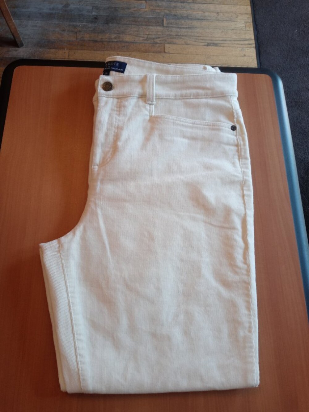 TALBOTS FACTORY petite corduroy straight jeans (12P)